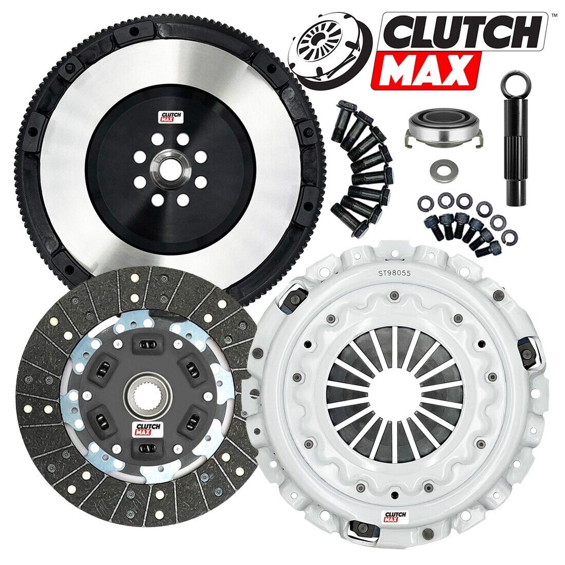 CLUTCHMAX  STAGE 1 CLUTCH KIT & PERFORMANCE CHROMOLY FLYWHEEL BUNDLE SET [CM08819HDLSF-ST1]