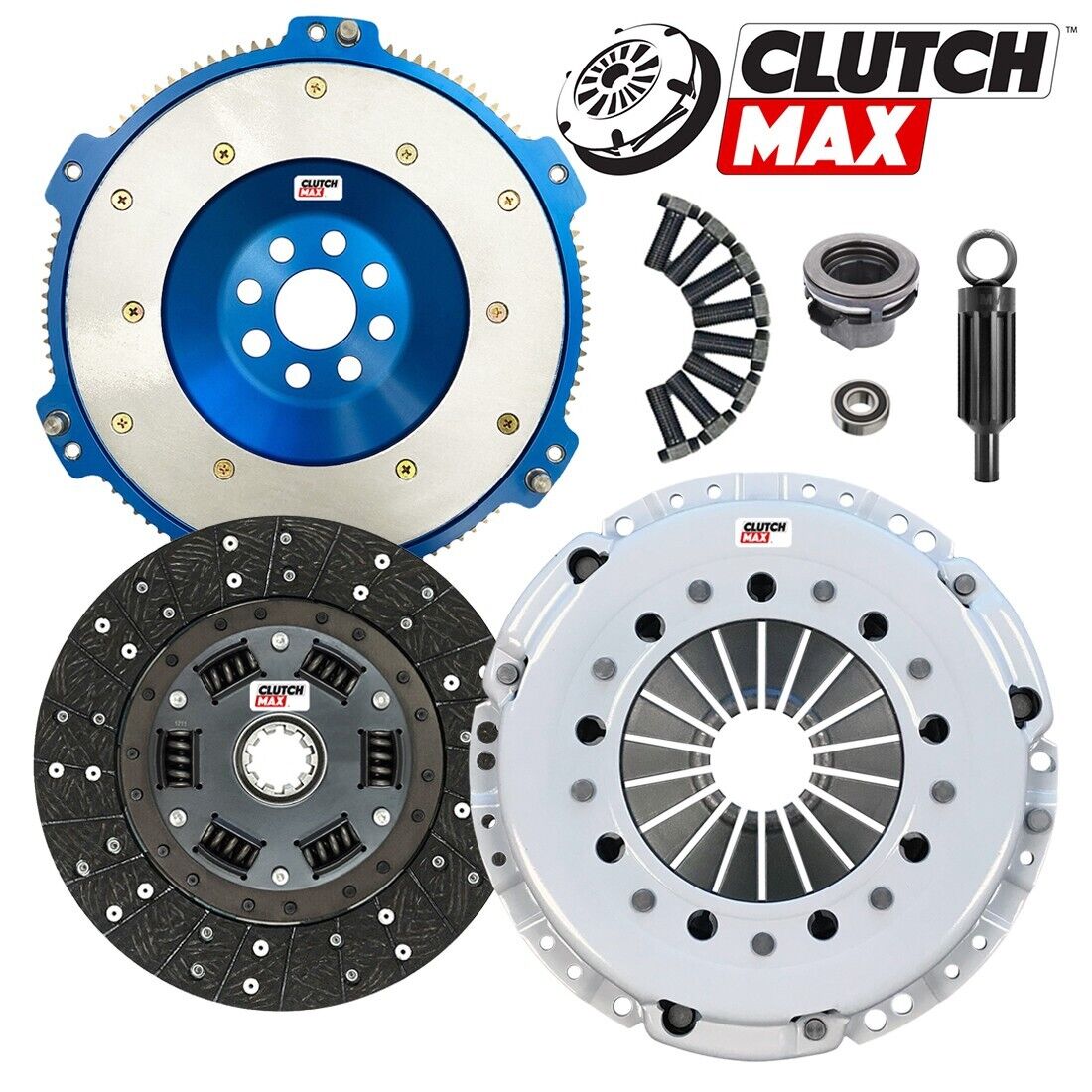CLUTCHMAX  STAGE 2 CLUTCH KIT & ALUMINUM FLYWHEEL BUNDLE SET [CM03054HDLAF-ST2]