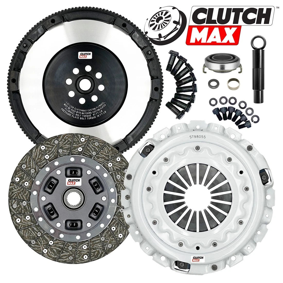 クチナシ CLUTCHMAX STAGE 1 CLUTCH KIT & PERFORMANCE CHROMOLY FLYWHEEL