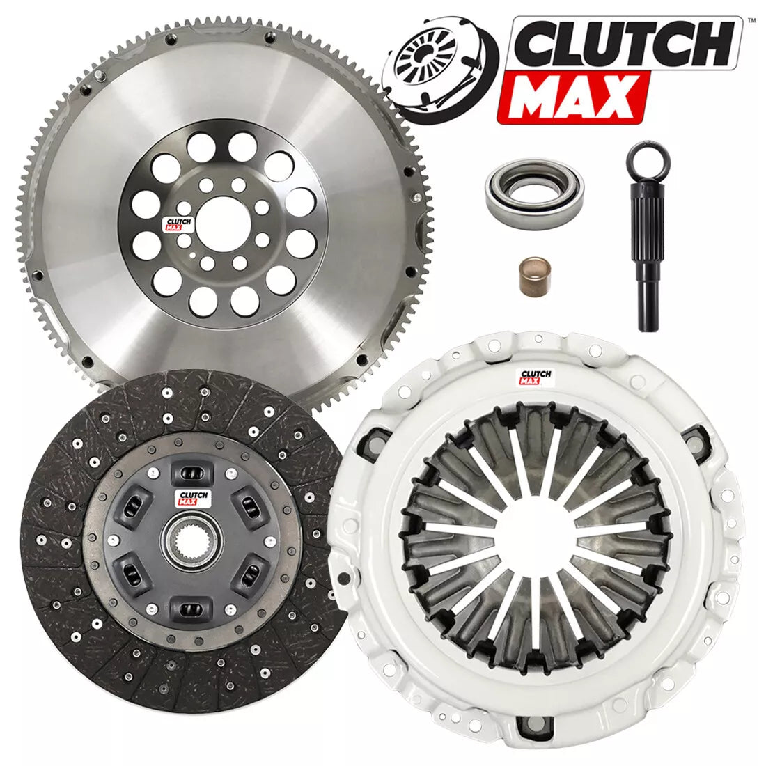 CLUTCHMAX  STAGE 2 CLUTCH KIT & PERFORMANCE CHROMOLY FLYWHEEL BUNDLE SET [CM06072HDLSF-ST2]