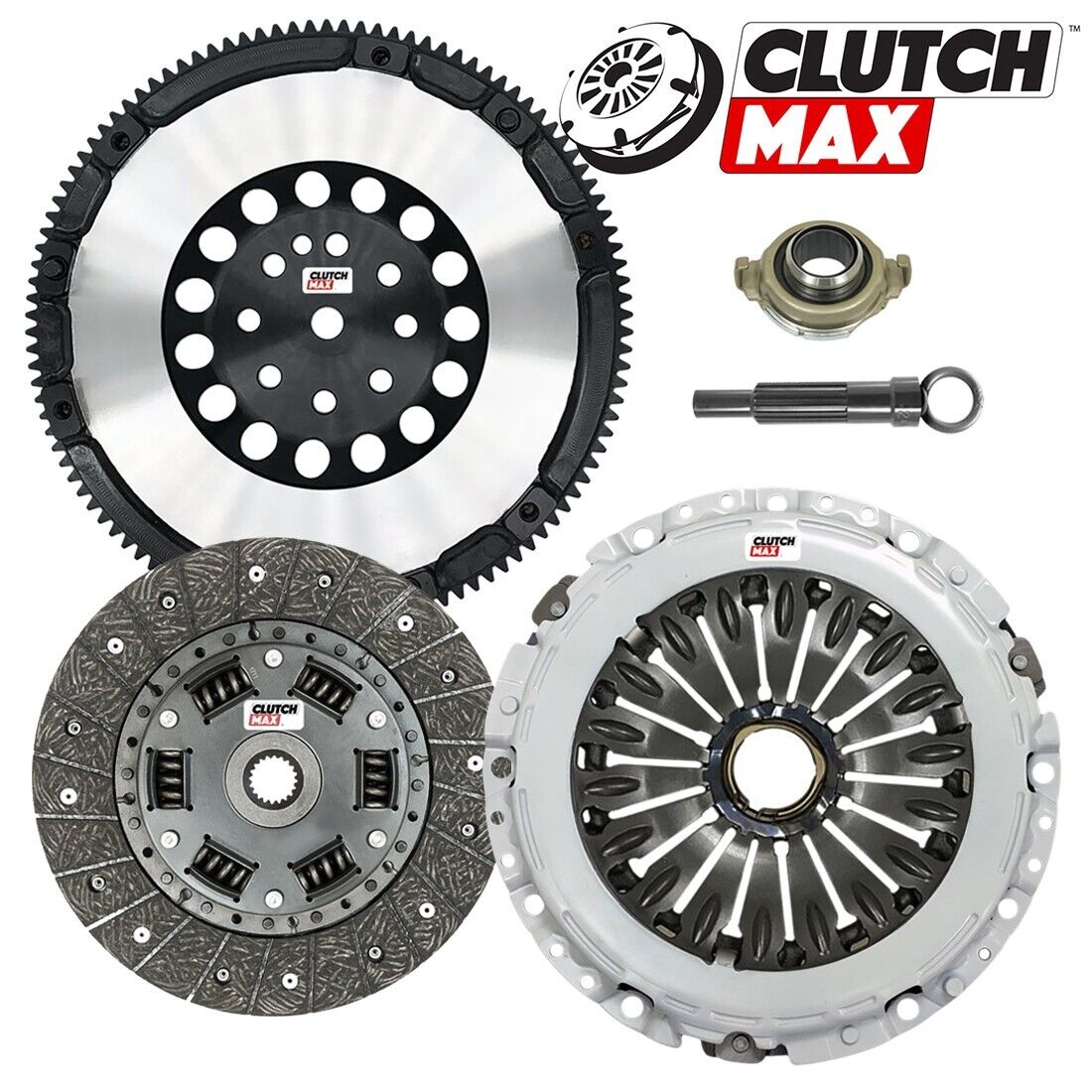 CLUTCHMAX  STAGE 1 CLUTCH KIT & PERFORMANCE CHROMOLY FLYWHEEL BUNDLE SET [CM05058HDLSF-ST1]