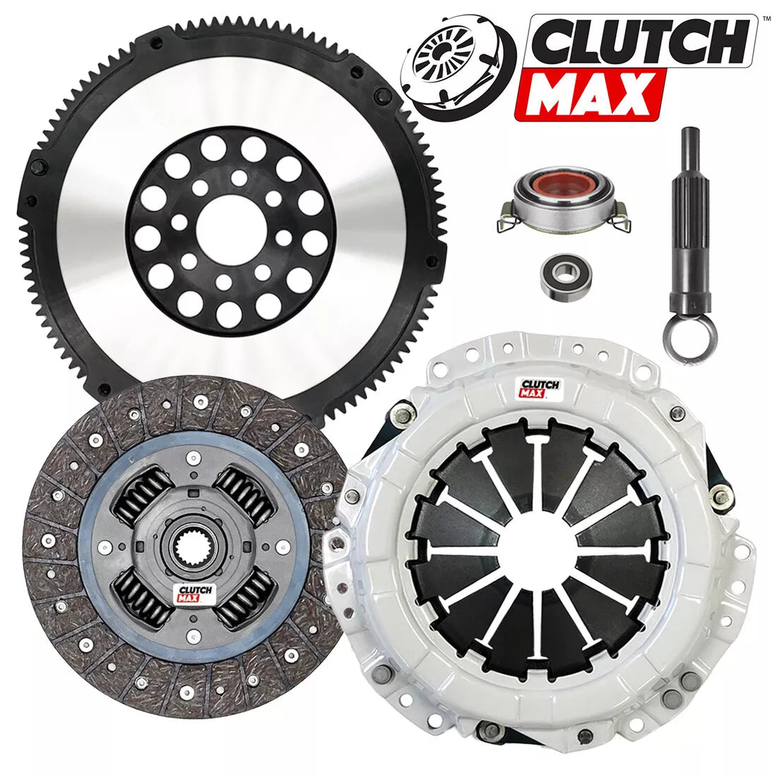 CLUTCHMAX  STAGE 1 CLUTCH KIT & PERFORMANCE CHROMOLY FLYWHEEL BUNDLE SET [CM16080HDLSF-ST1]