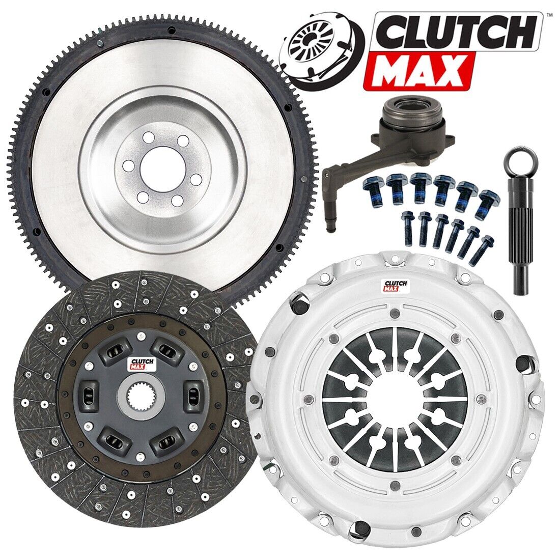 CLUTCHMAX  STAGE 2 CLUTCH KIT & FLYWHEEL WITH SLAVE CYLINDER BUNDLE SET [CM02157HDWSFW-ST2]
