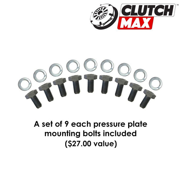 CLUTCHMAX STAGE 3 CLUTCH KIT & PERFORMANCE CHROMOLY FLYWHEEL WI...