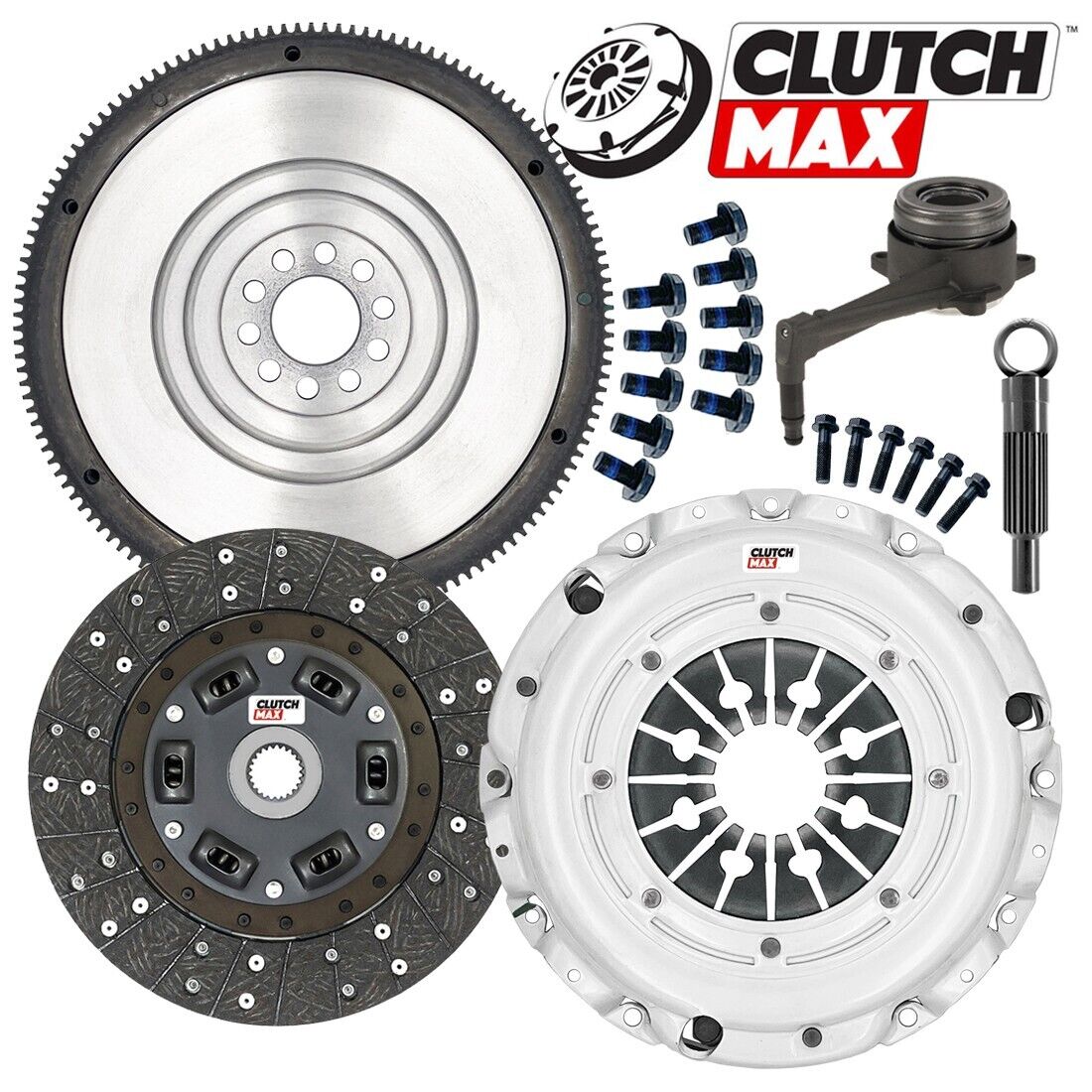 CLUTCHMAX  STAGE 2 CLUTCH KIT & FLYWHEEL WITH SLAVE CYLINDER BUNDLE SET [CM02217HDWSFW-ST2]