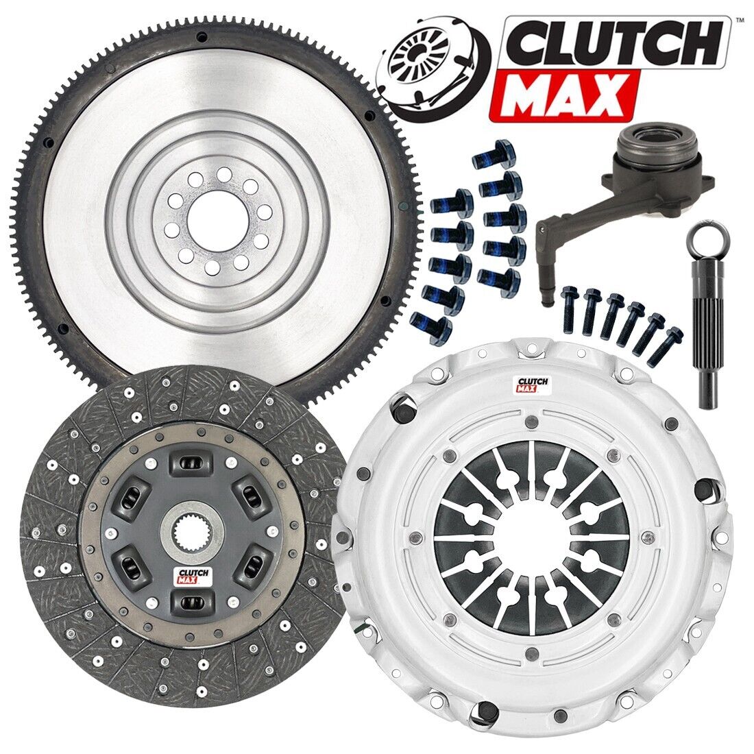 CLUTCHMAX  STAGE 1 CLUTCH KIT & FLYWHEEL WITH SLAVE CYLINDER BUNDLE SET [CM02217HDWSFW-ST1]