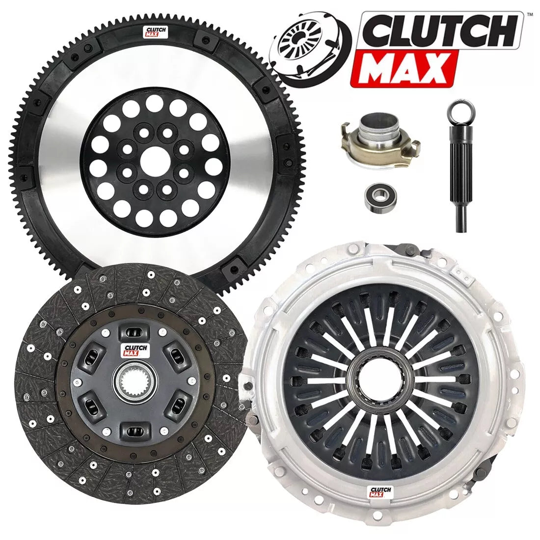 CLUTCHMAX STAGE 2 CLUTCH KIT & PERFORMANCE CHROMOLY FLYWHEEL BUNDLE SET [CM15025HDLSF-ST2]