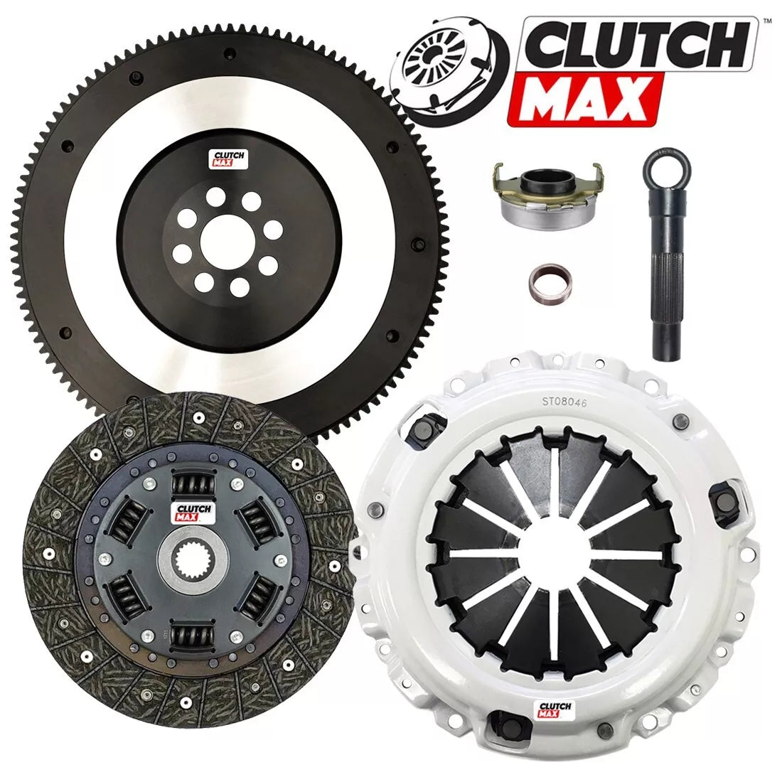 CLUTCHMAX STAGE 2 CLUTCH KIT & FLYWHEEL BUNDLE SET [CM08046HDLSF-ST2]