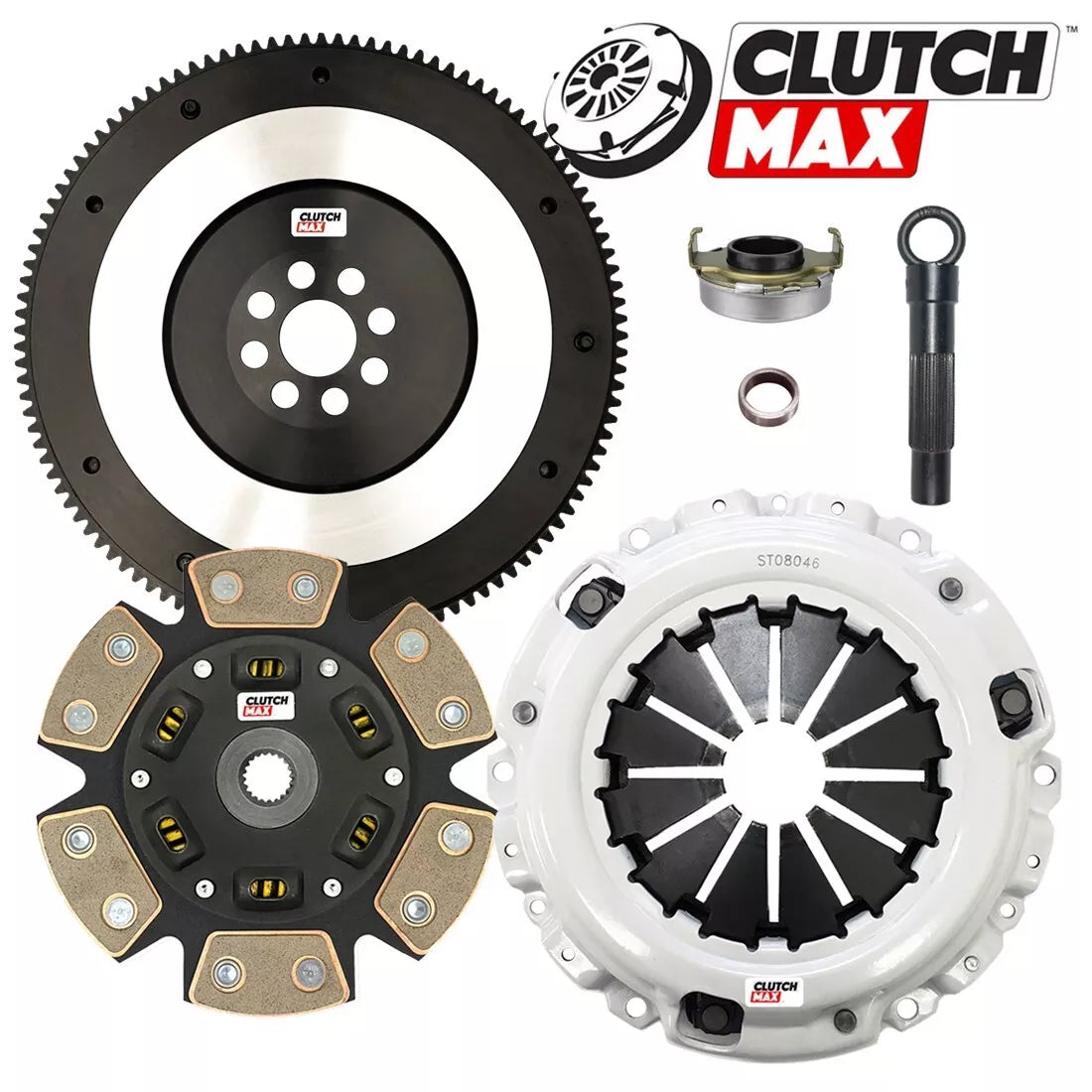 CLUTCHMAX STAGE 3 CLUTCH KIT & FLYWHEEL BUNDLE SET [CM08046HDCLSF-ST3]