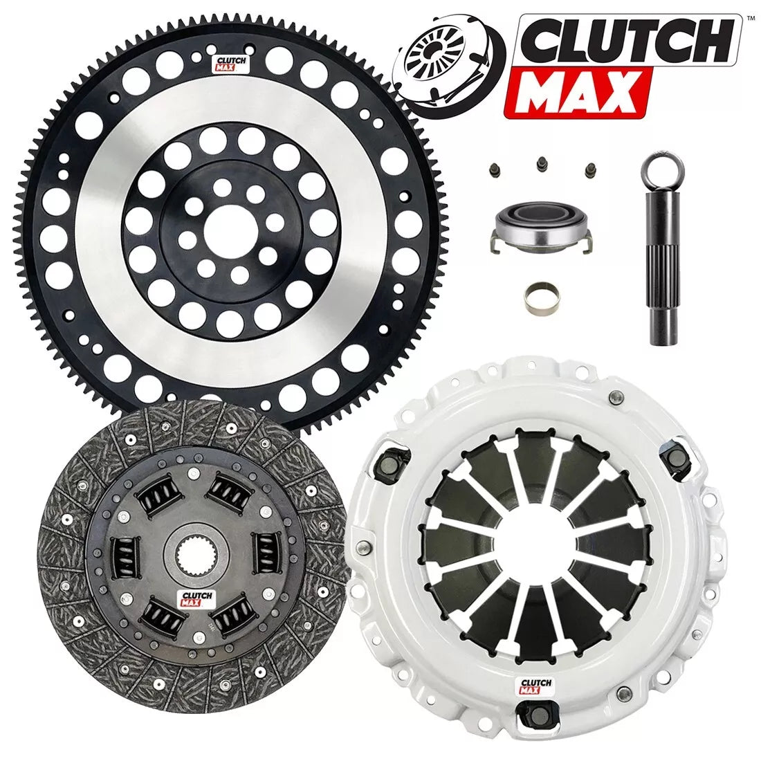 CLUTCHMAX STAGE 1 CLUTCH KIT & PERFORMANCE CHROMOLY FLYWHEEL BUNDLE SET [CM08037HDLSF-ST1]