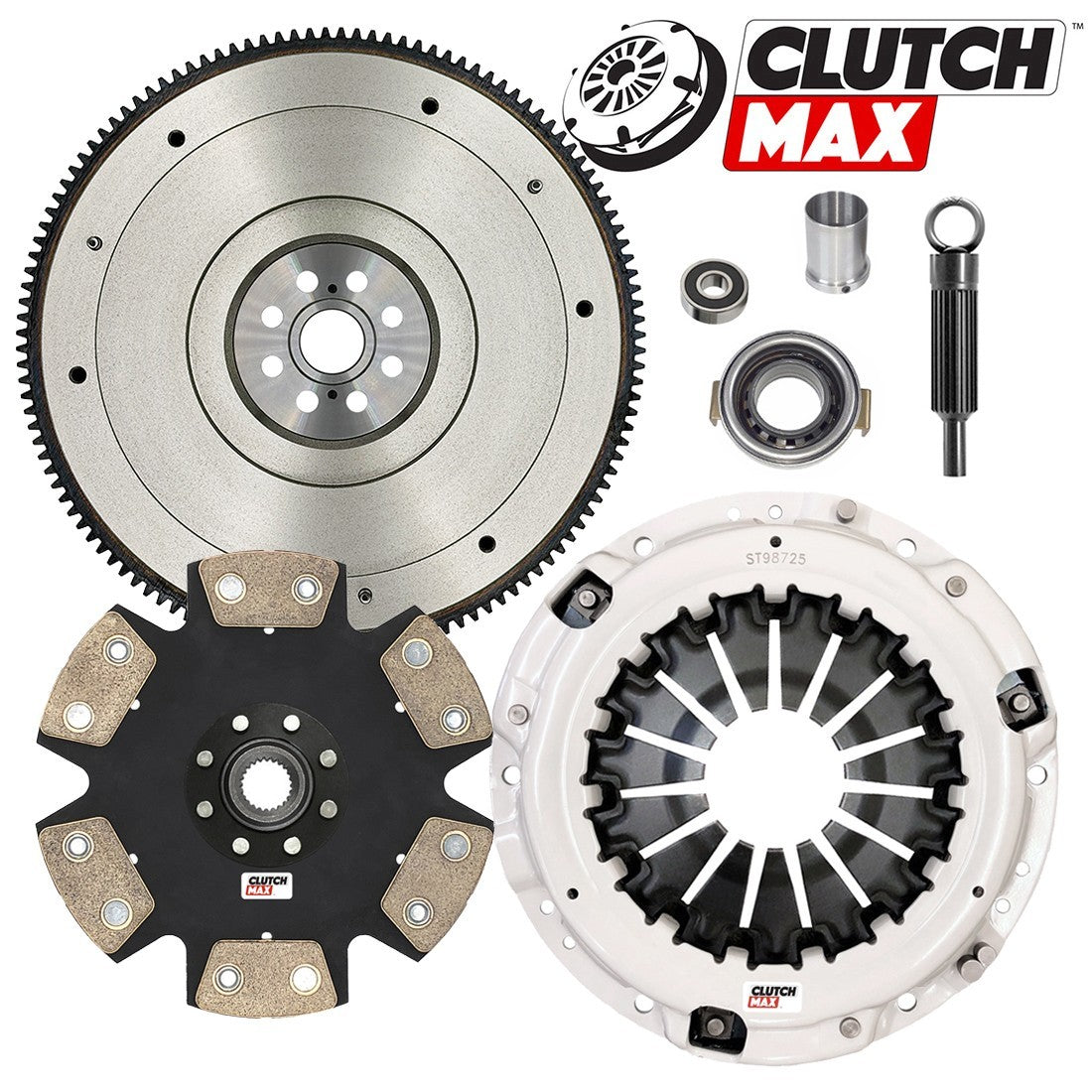 CLUTCHMAX STAGE 4 CLUTCH KIT & FLYWHEEL BUNDLE SET [CM15126HDDFW-ST4]