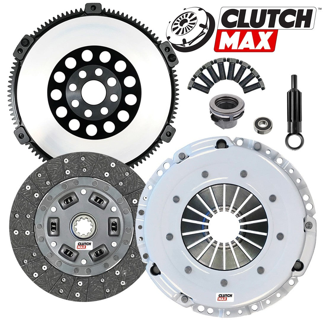 CLUTCHMAX STAGE 1 CLUTCH KIT & PERFORMANCE CHROMOLY FLYWHEEL BUNDLE SET [CM03111HDLSF-ST1]