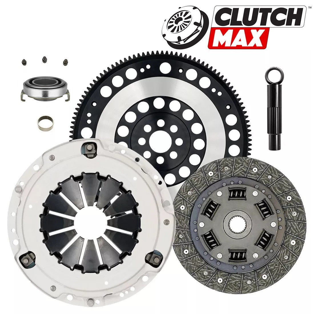 CLUTCHMAX OEM CLUTCH KIT & PERFORMANCE CHROMOLY FLYWHEEL BUNDLE SET [CM08036HDLSF-CK]