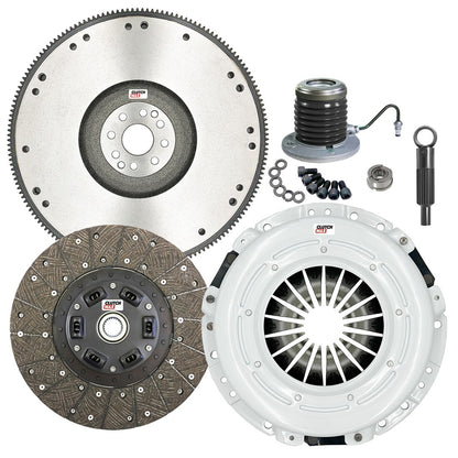 CLUTCHMAX STAGE 1 CLUTCH KIT & FLYWHEEL WITH SLAVE CYLINDER BUNDLE SET [CM07809HDWS-FW167751WB-ST1]