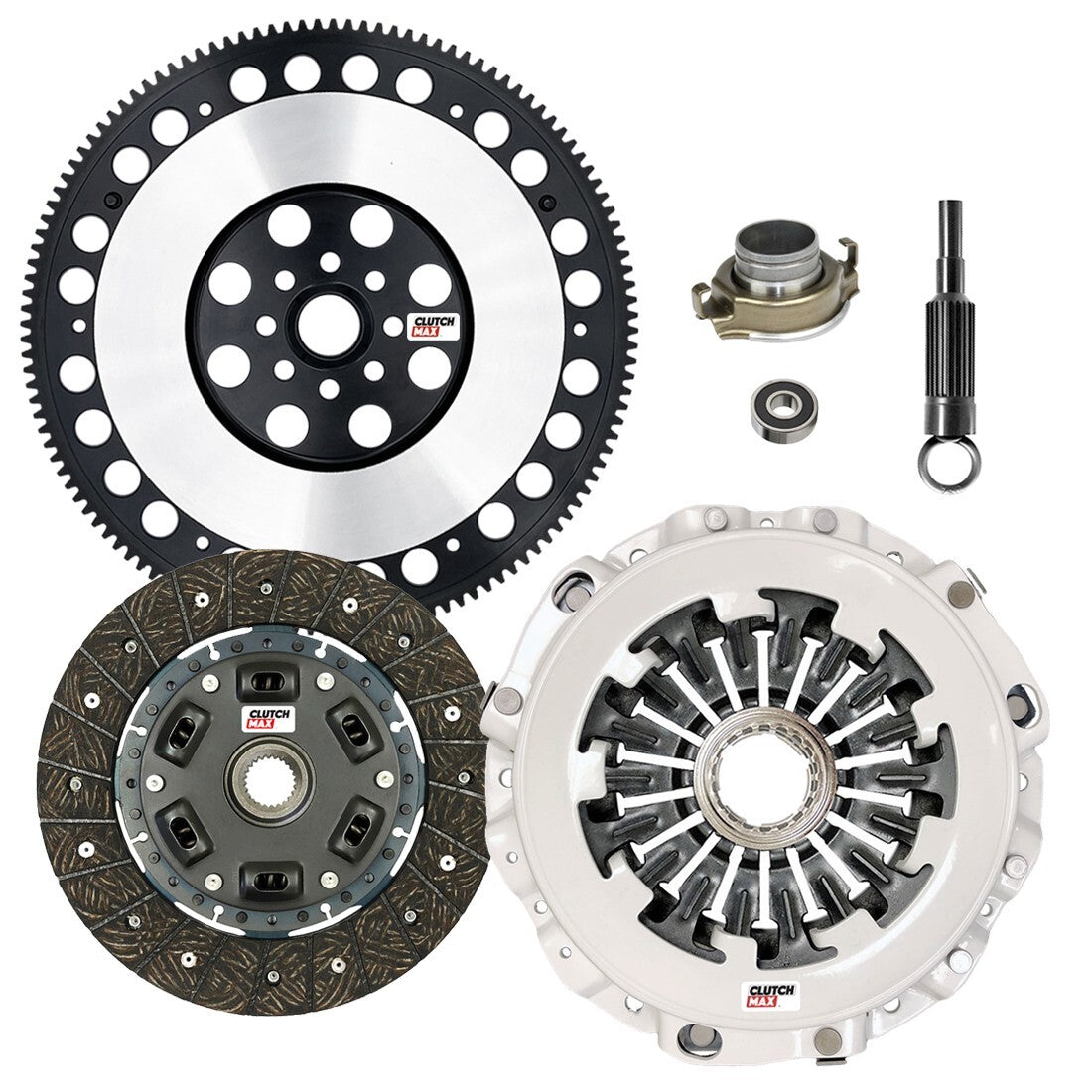 CLUTCHMAX STAGE 2 CLUTCH KIT & PERFORMANCE CHROMOLY FLYWHEEL BUNDLE SET [CM15019HDLSF-ST2]