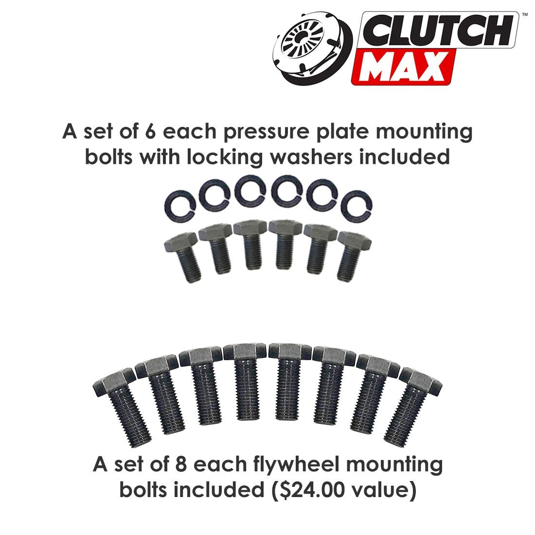 CLUTCHMAX OEM CLUTCH KIT & PERFORMANCE CHROMOLY FLYWHEEL BUNDLE SET [CM03262HDLSF-CK]