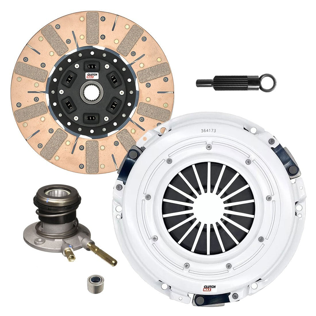 CLUTCHMAX STAGE 3 CLUTCH KIT WITH SLAVE CYLINDER BUNDLE SET [CM04222DFWS-ST3]