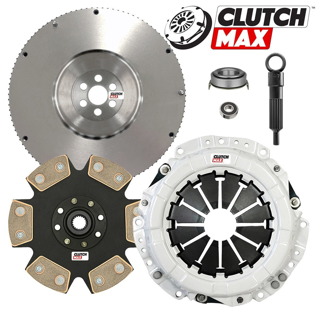 CLUTCHMAX STAGE 4 CLUTCH KIT & FLYWHEEL BUNDLE SET [CM04137HDDFW-ST4]