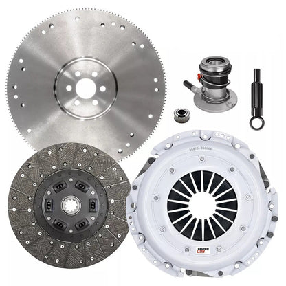 CLUTCHMAX STAGE 1 CLUTCH KIT & FLYWHEEL WITH SLAVE CYLINDER BUNDLE SET [CM07057HDWS-FW167710-ST1]