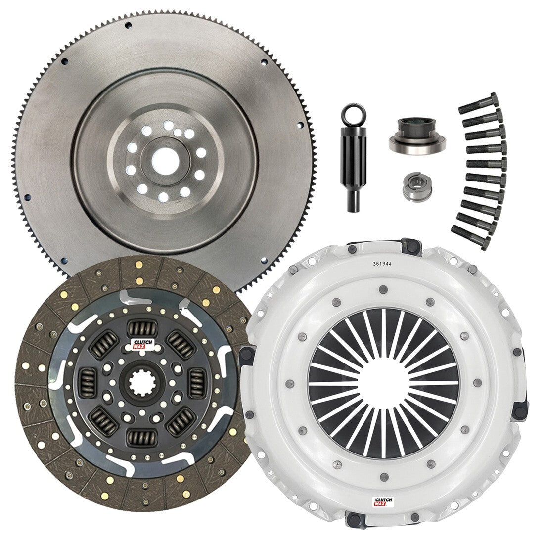 CLUTCHMAX STAGE 2 CLUTCH KIT & FLYWHEEL BUNDLE SET [CM07154HDFW-ST2]