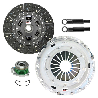 CLUTCHMAX STAGE 2 CLUTCH KIT WITH SLAVE CYLINDER BUNDLE SET [CM04220HDWS-ST2]