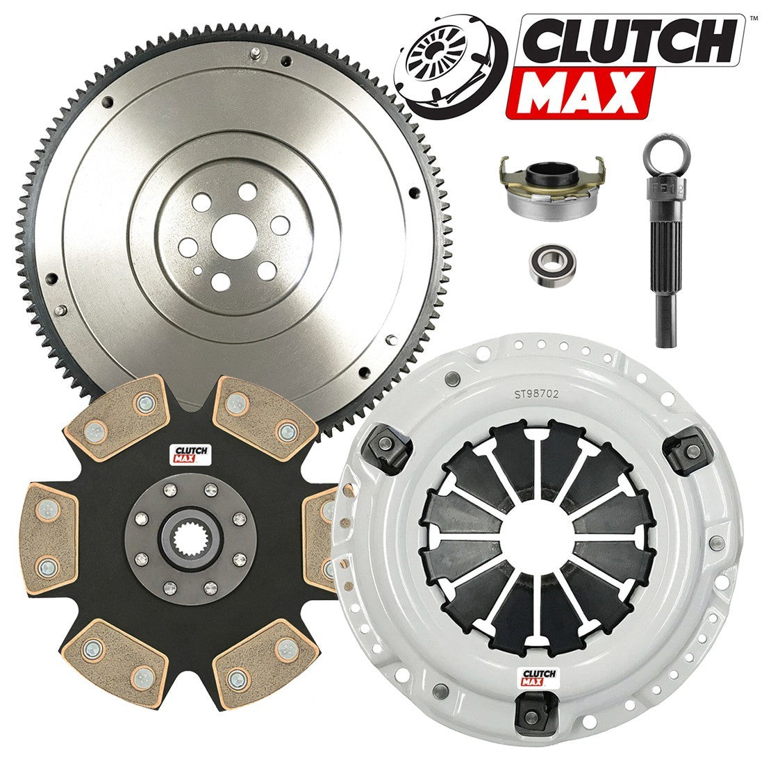 CLUTCHMAX STAGE 4 CLUTCH KIT & FLYWHEEL BUNDLE SET [CM08022HDDFW-ST4]