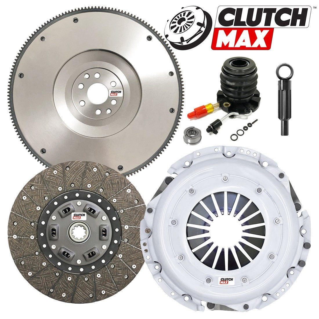 CLUTCHMAX STAGE 1 CLUTCH KIT & FLYWHEEL WITH SLAVE CYLINDER BUNDLE SET [CM07343HDWS+FW167731-ST1]