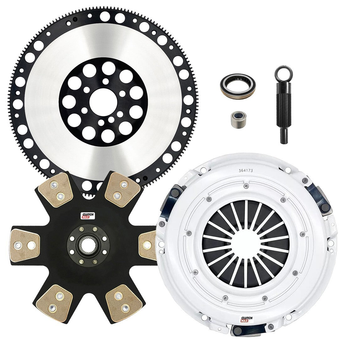 CLUTCHMAX STAGE 5 CLUTCH KIT & PERFORMANCE CHROMOLY FLYWHEEL BUNDLE SET [CM04222HDDLSF-ST5]