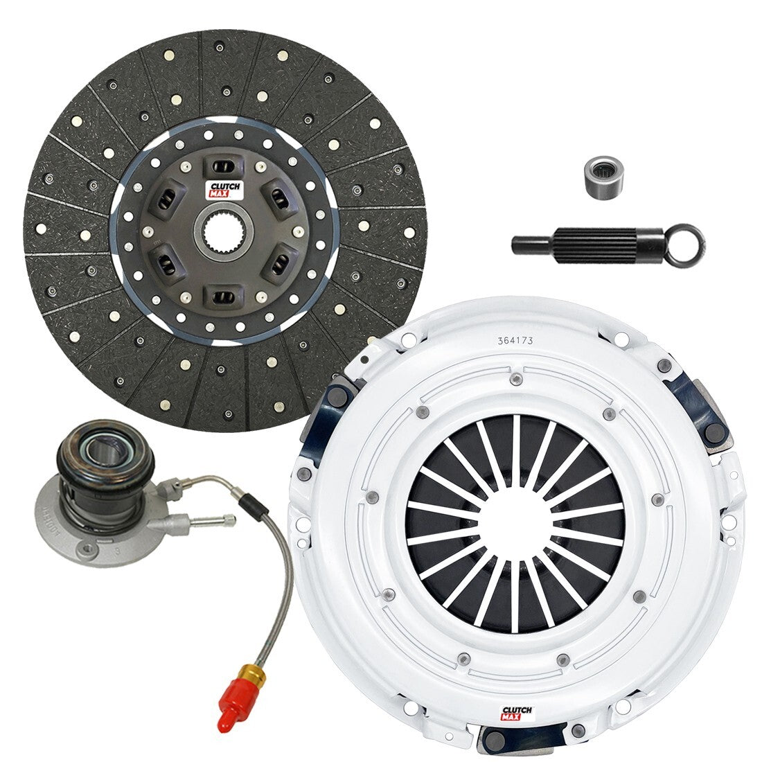 CLUTCHMAX STAGE 2 CLUTCH KIT WITH SLAVE CYLINDER BUNDLE SET [CM04273HDWS-ST2]
