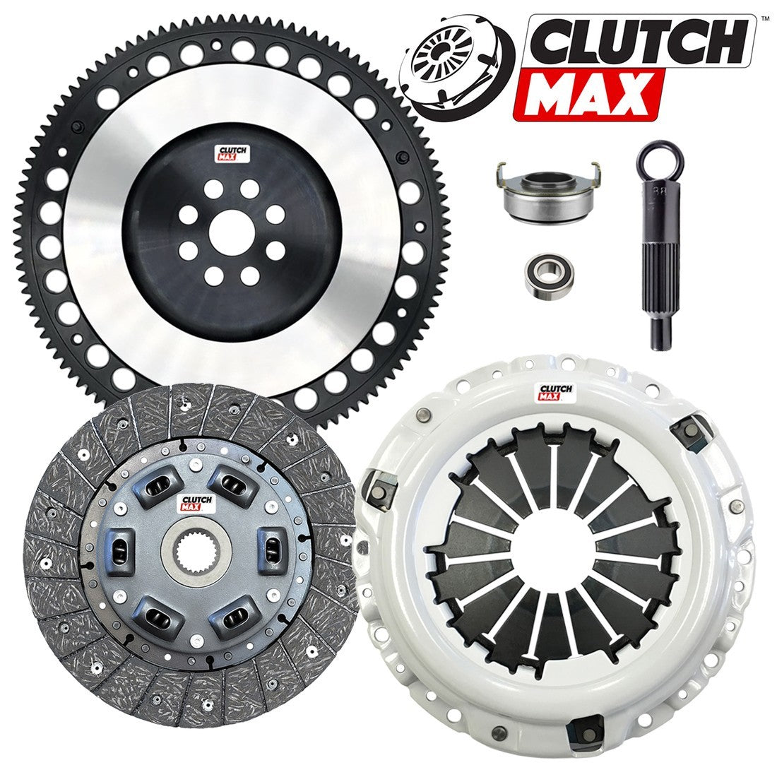 CLUTCHMAX STAGE 1 CLUTCH KIT & PERFORMANCE CHROMOLY FLYWHEEL BUNDLE SET [CM08026HDLSF-ST1]
