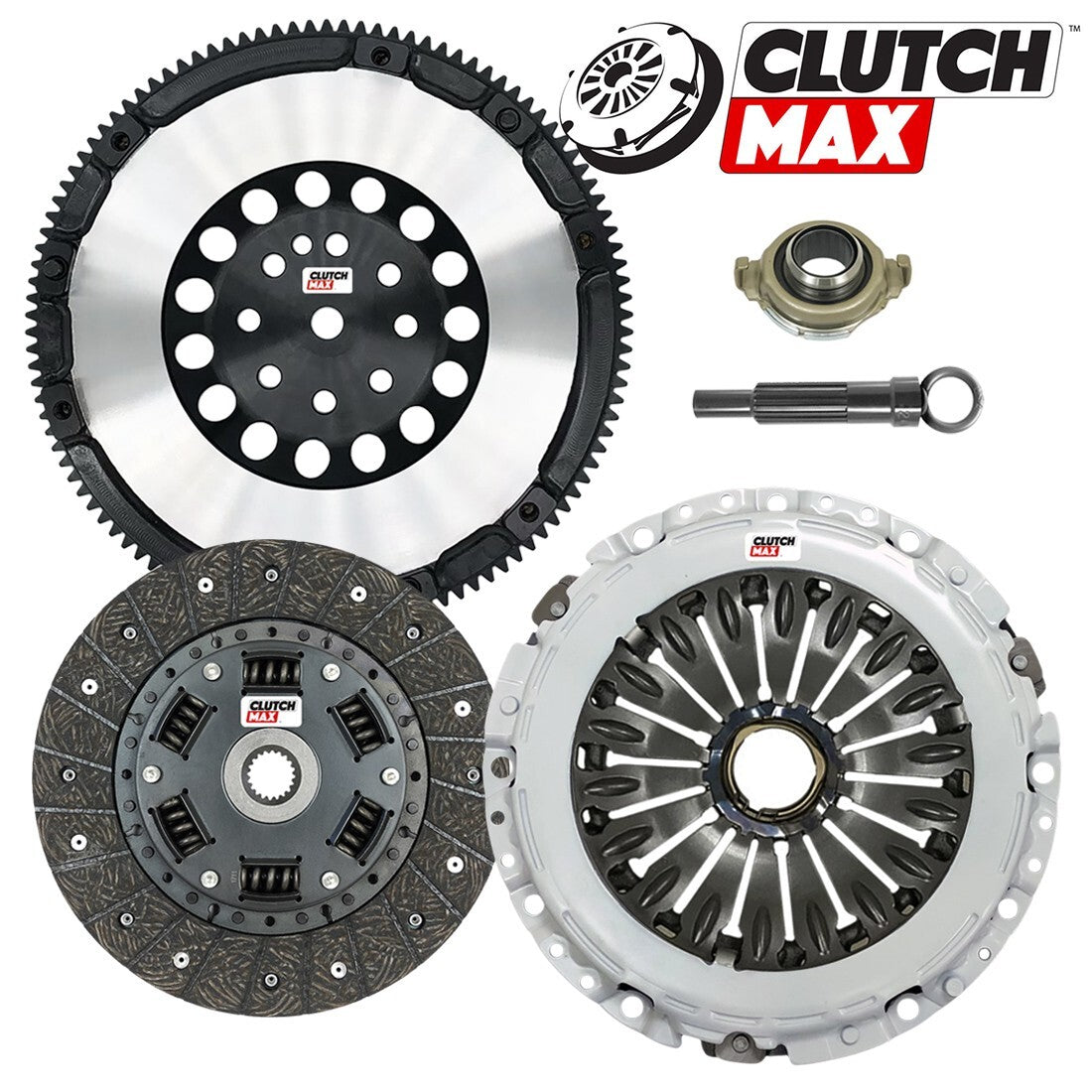 CLUTCHMAX STAGE 2 CLUTCH KIT & PERFORMANCE CHROMOLY FLYWHEEL BUNDLE SET [CM05058HDLSF-ST2]