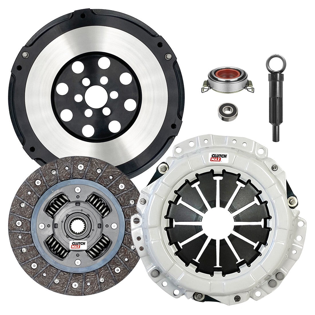 CLUTCHMAX STAGE 1 CLUTCH KIT & PERFORMANCE CHROMOLY FLYWHEEL BUNDLE SET [CM16580HDLSF-ST1]