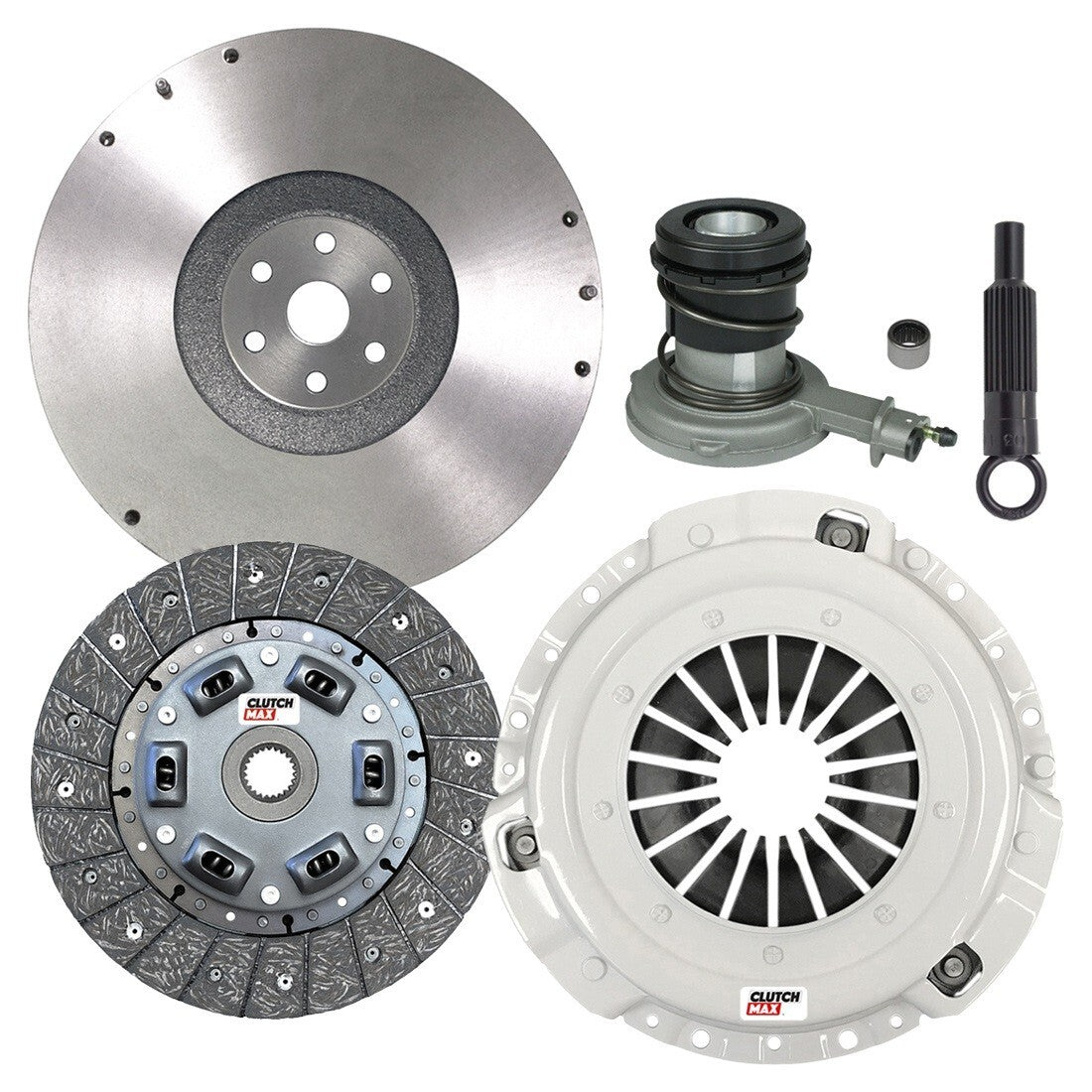 CLUTCHMAX STAGE 1 CLUTCH KIT & FLYWHEEL WITH SLAVE CYLINDER BUNDLE SET [CM07048HDWS-FW167940-ST1]