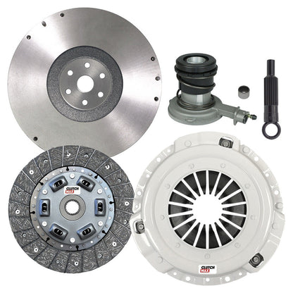 CLUTCHMAX STAGE 1 CLUTCH KIT & FLYWHEEL WITH SLAVE CYLINDER BUNDLE SET [CM07048HDWS-FW167940-ST1]