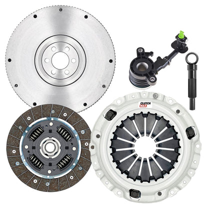CLUTCHMAX STAGE 1 CLUTCH KIT & FLYWHEEL WITH SLAVE CYLINDER BUNDLE SET [CM06089HDWS-FW167974-ST1]