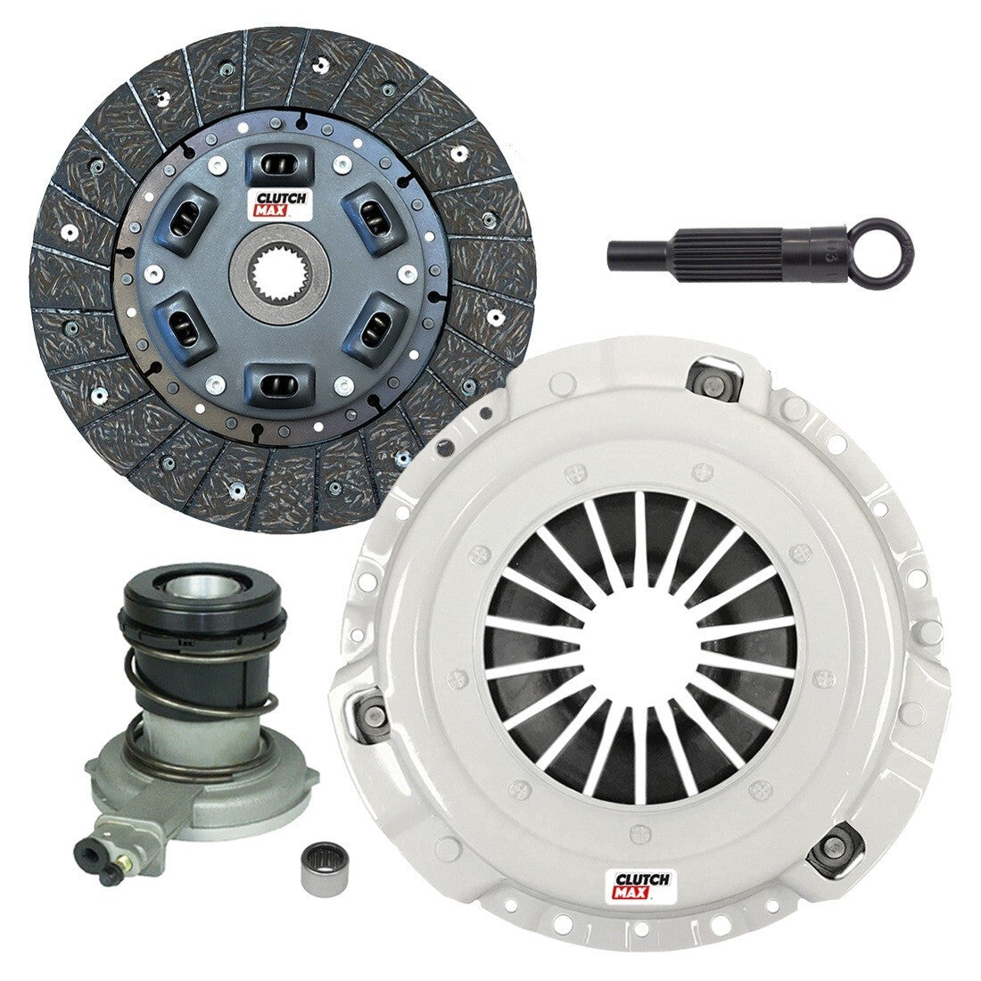 CLUTCHMAX STAGE 2 CLUTCH KIT WITH SLAVE CYLINDER BUNDLE SET [CM07048HDWS-ST2]