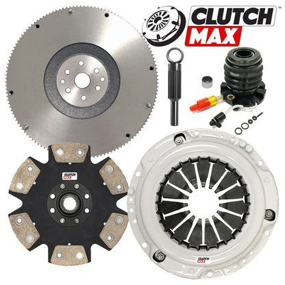 CLUTCHMAX STAGE 4 CLUTCH KIT & FLYWHEEL WITH SLAVE CYLINDER BUNDLE SET [CM07141HDDWS+FW167741-ST4]