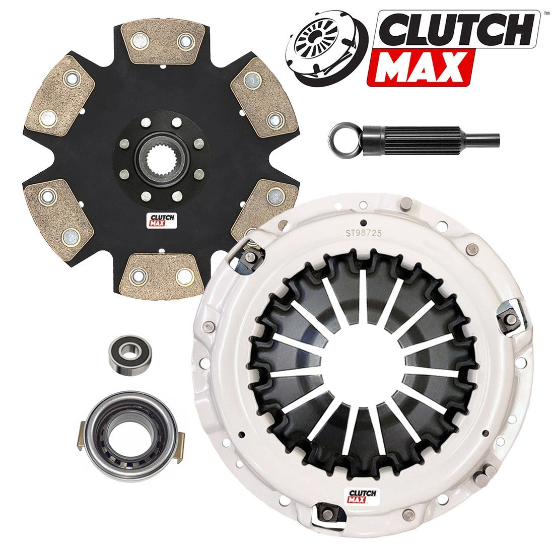 CLUTCHMAX STAGE 4 CLUTCH KIT & PERFORMANCE CHROMOLY FLYWHEEL BUNDLE SET [CM15026HDDLSF-ST4]