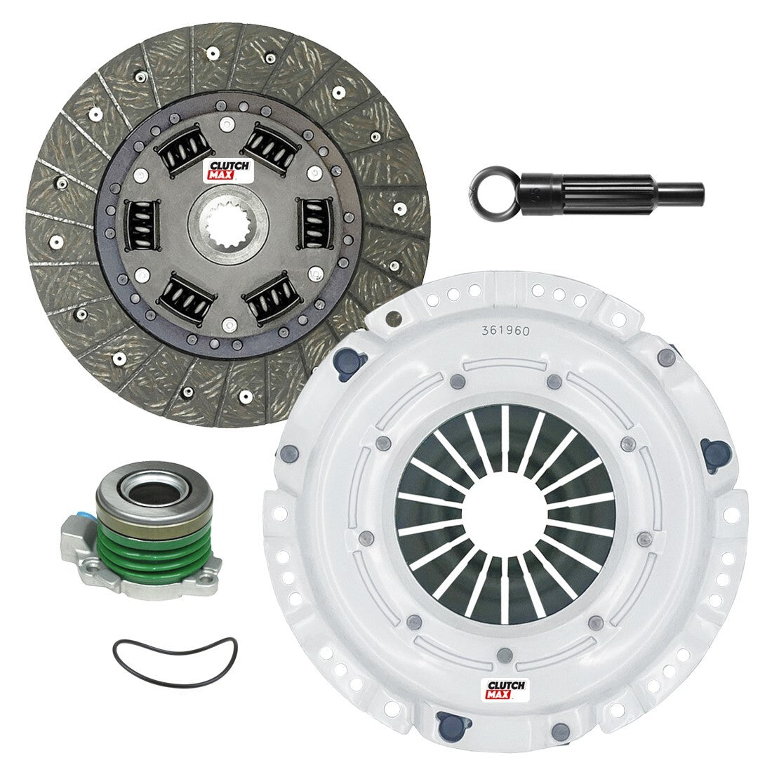 CLUTCHMAX STAGE 1 CLUTCH KIT WITH SLAVE CYLINDER BUNDLE SET [CM04194HDWS-ST1]