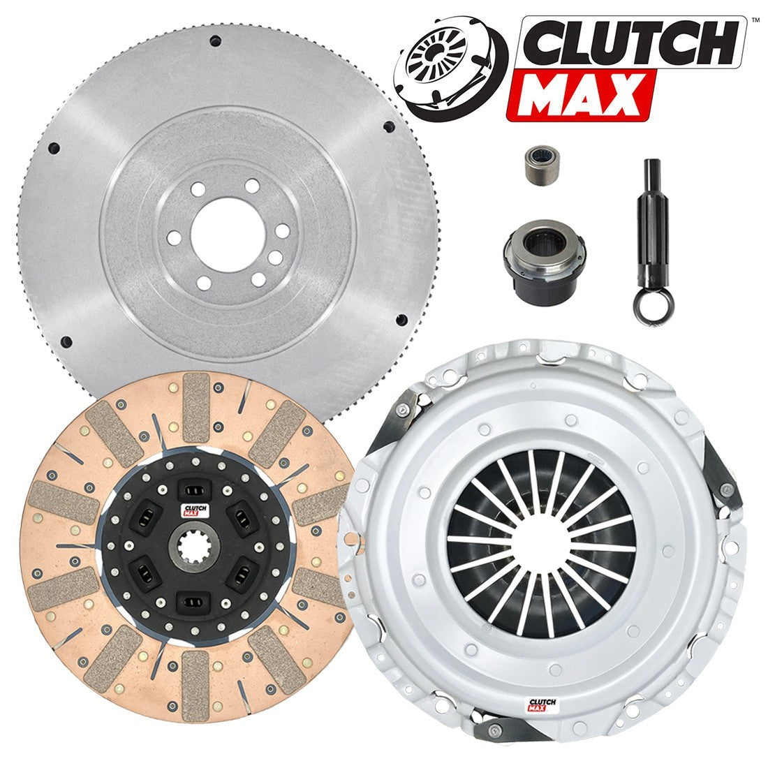 CLUTCHMAX STAGE 3 CLUTCH KIT & FLYWHEEL BUNDLE SET [CM04154DF-FW167972-ST3]