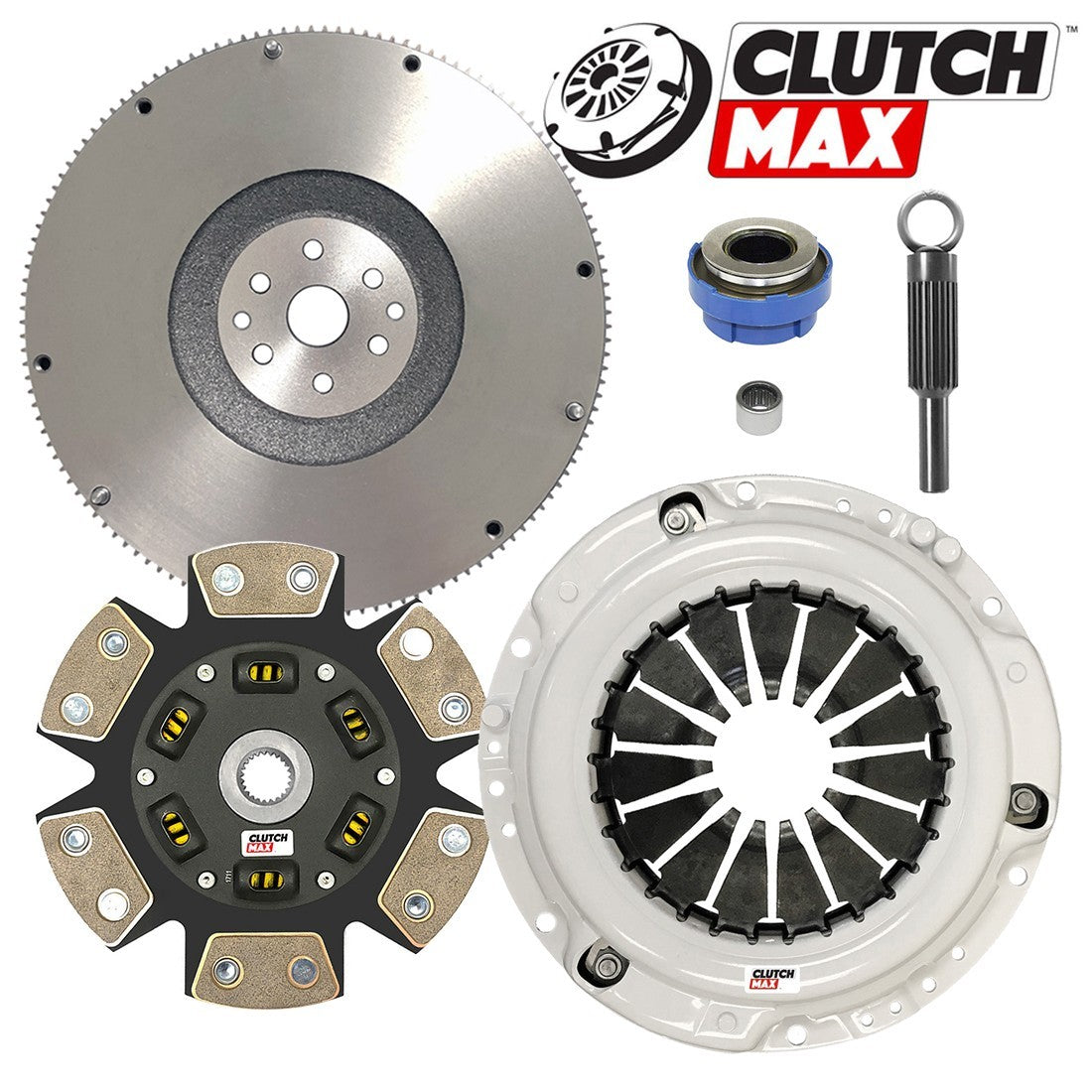 CLUTCHMAX STAGE 3 CLUTCH KIT & FLYWHEEL BUNDLE SET [CM07693HDC+FW167741-ST3]