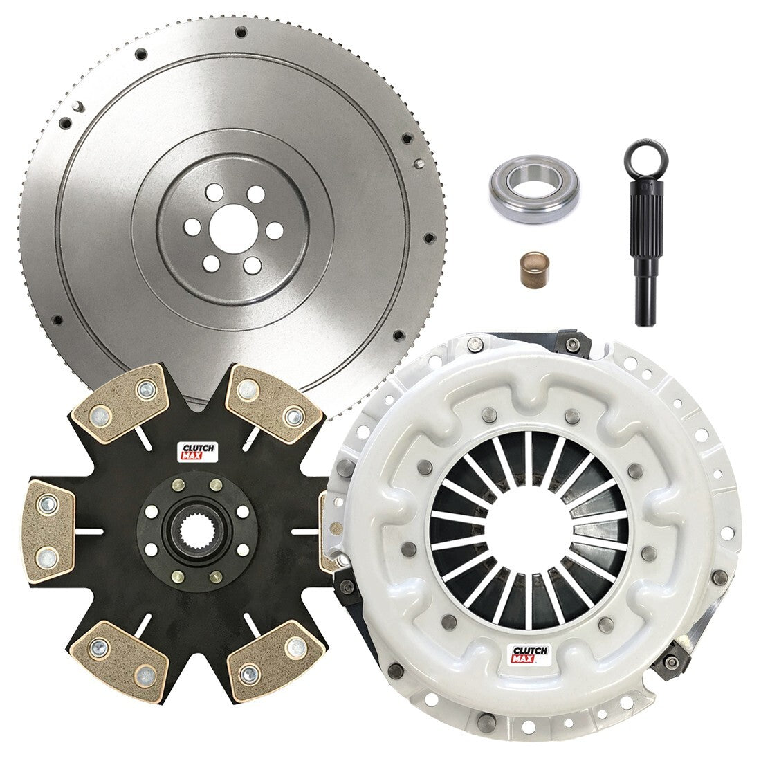 CLUTCHMAX STAGE 4 CLUTCH KIT & FLYWHEEL BUNDLE SET [CM06032HDDFW-ST4]