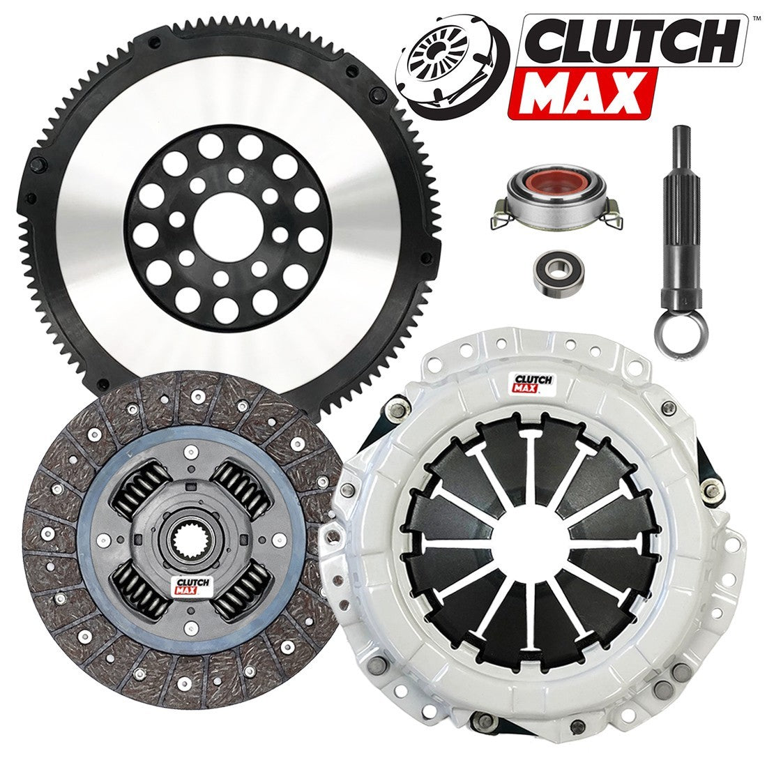 CLUTCHMAX STAGE 1 CLUTCH KIT & PERFORMANCE CHROMOLY FLYWHEEL BUNDLE SET [CM16080HDLSF-ST1]