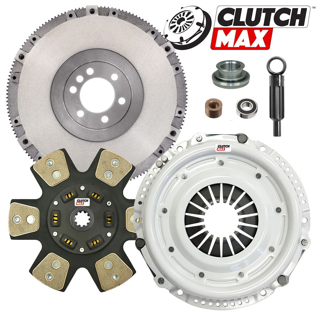 CLUTCHMAX STAGE 3 CLUTCH KIT & FLYWHEEL BUNDLE SET [CM04021HDC-FW167938-ST3]