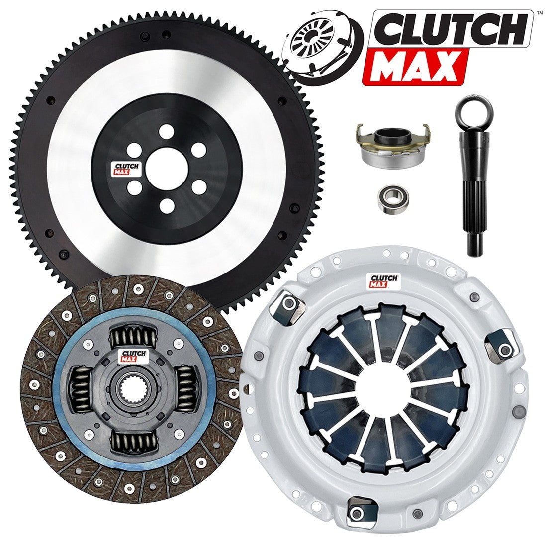CLUTCHMAX STAGE 2 CLUTCH KIT & PERFORMANCE CHROMOLY FLYWHEEL BUNDLE SET [CM08050HDLSF-ST2]