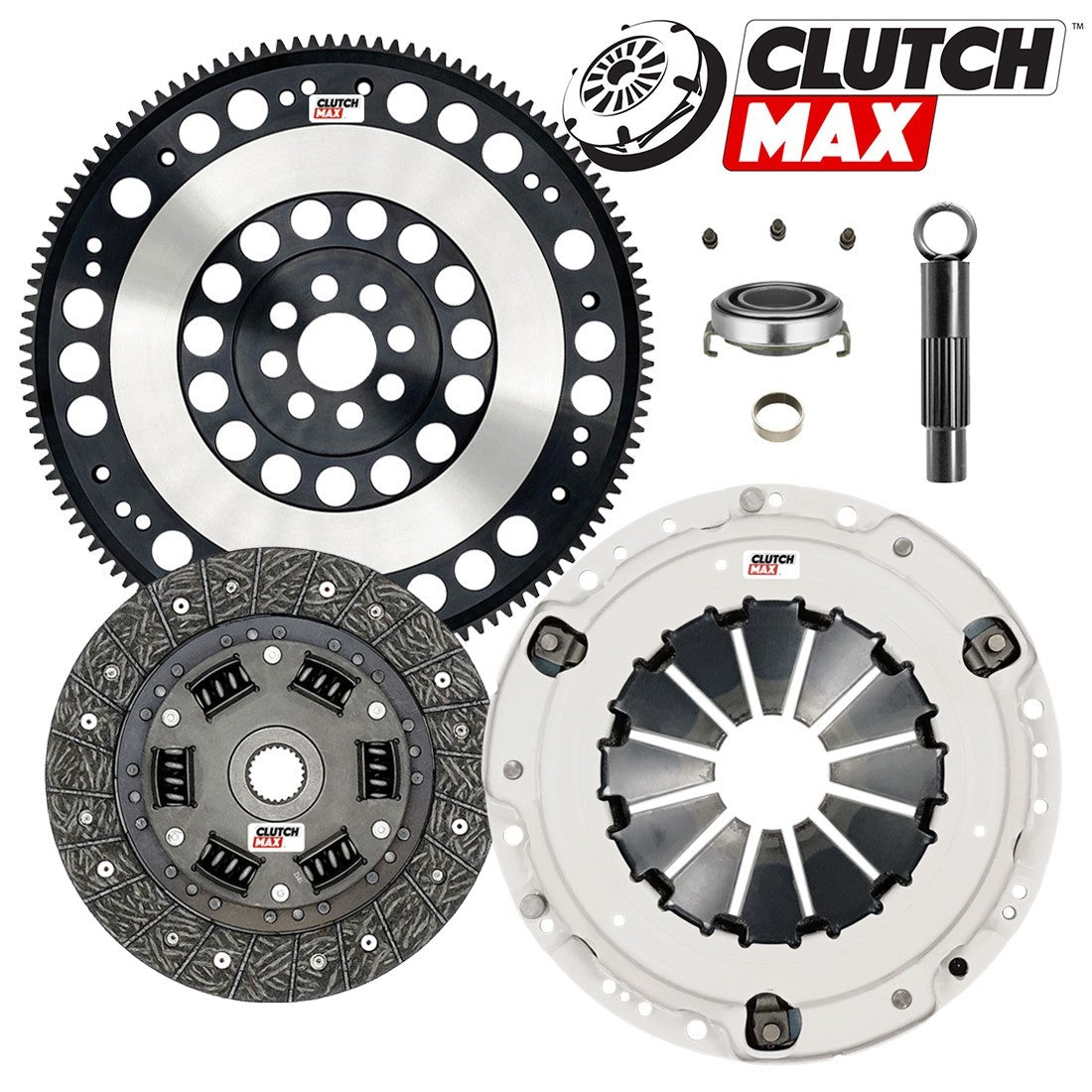 CLUTCHMAX STAGE 1 CLUTCH KIT & PERFORMANCE CHROMOLY FLYWHEEL BUNDLE SET [CM08036HDLSF-ST1]