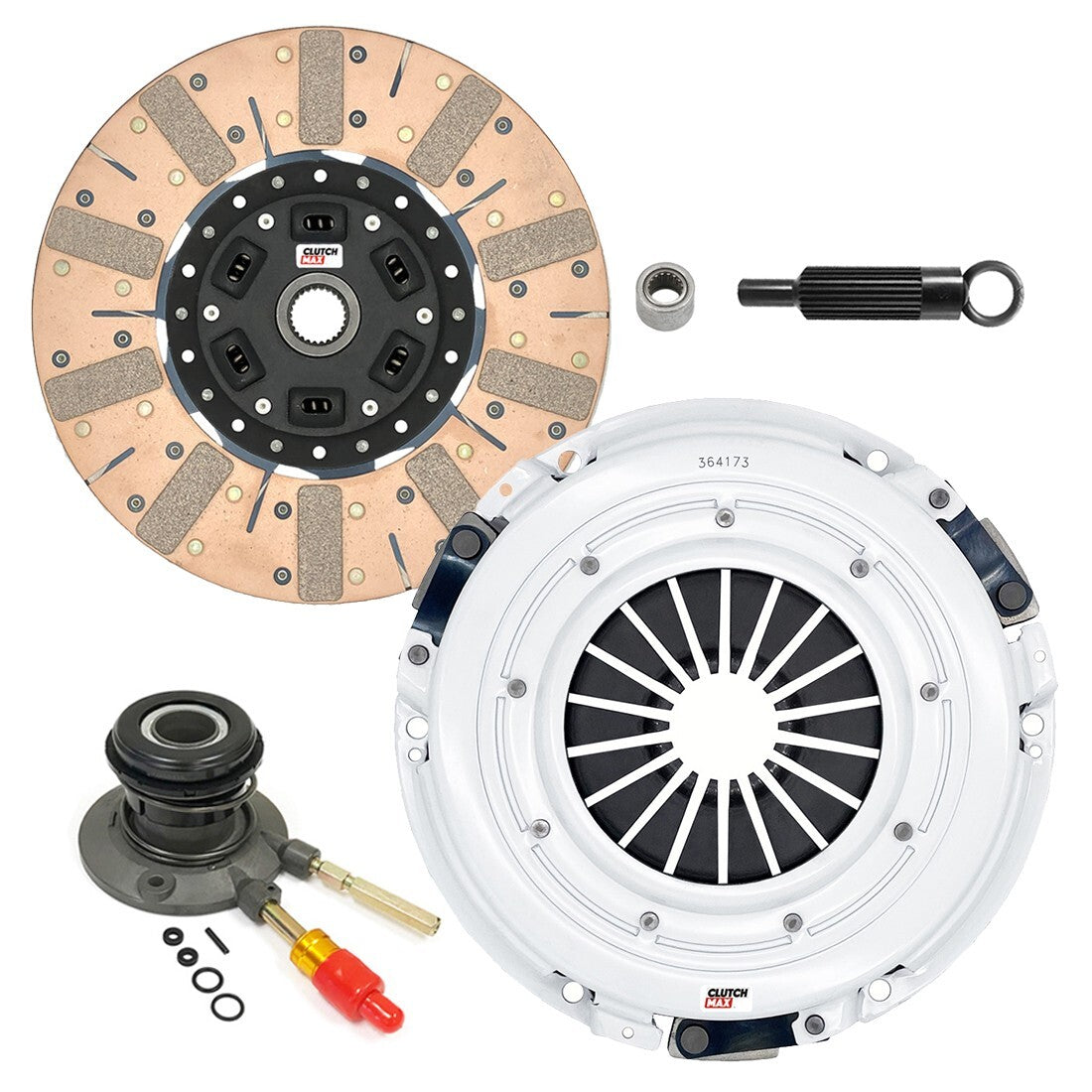 CLUTCHMAX STAGE 3 CLUTCH KIT WITH SLAVE CYLINDER BUNDLE SET [CM04173DFWS-ST3]