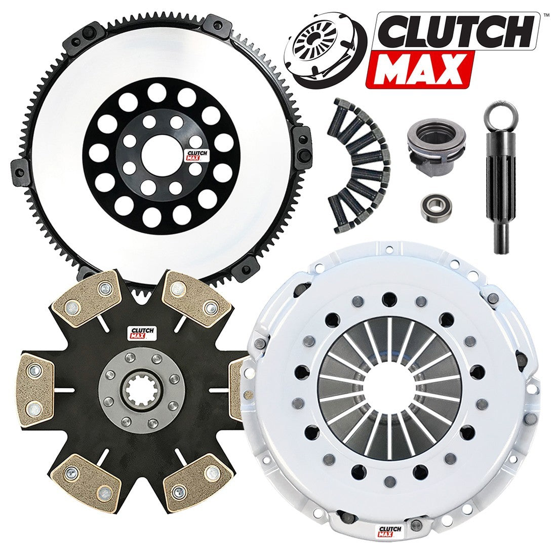 CLUTCHMAX STAGE 5 CLUTCH KIT & PERFORMANCE CHROMOLY FLYWHEEL BUNDLE SET [CM03049HDDLSF-ST5]