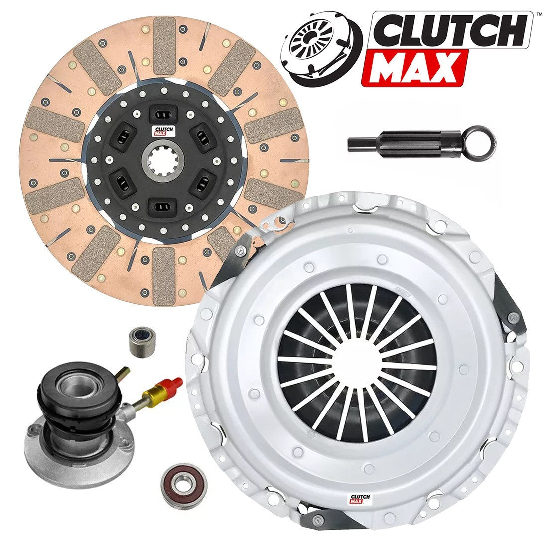 CLUTCHMAX STAGE 3 CLUTCH KIT WITH SLAVE CYLINDER BUNDLE SET [CM04171DFWS-ST3]