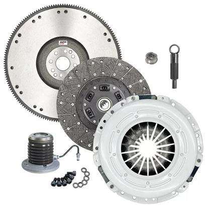 CLUTCHMAX OEM CLUTCH KIT & FLYWHEEL WITH SLAVE CYLINDER BUNDLE SET [CM07809HDWS-FW167751WB-CK]